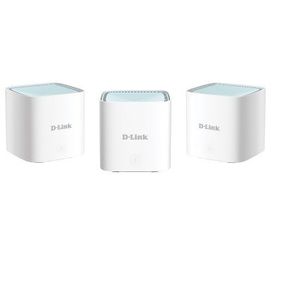 PUNTO DE ACCESO WIFI D-LINK M15 EAGLE PRO MESH AX1500 WIFI 6 KIT 3 UDS INTERIOR 1PTO GIGA 1PTO WAN