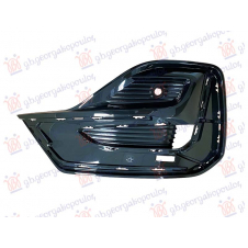PARRILLA DEL PARACHOQUES DELANTERO PARCIALMENTE NEGRA BRILLANTE (CON SENSOR) (CON 1 ORIFICIO PARA RADAR) (LÍNEA ST)