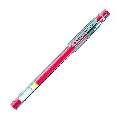 Bolígrafo de Tinta de Gel Pilot G-TEC-C4 NG4R/ Rojo