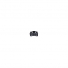 MINI TECLADO INALAMBRICO WIRELESS 2.4GHZ PHOENIX TOUCHPAD MULTIMEDIA SMART TV / TVBOX / ANDROID TV / COLOR BLANCO Y NEGRO PHTALKKEYBOARD+