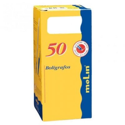 MOLIN BOLÍGRAFO BASIC CRISTAL BALL POINT PEN NEGRO