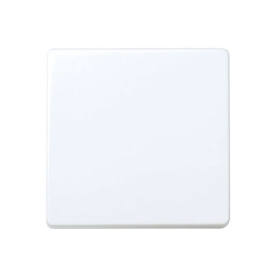 Pulsador ancho serie 27 blanco