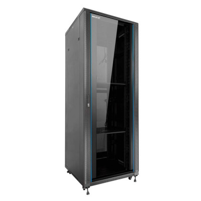 Armario rack de suelo 19 pulgadas phasak pro 42u negro 800x800 montado pho 8842