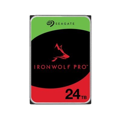 Ironwolf pro st24000nt002 disco duro interno 24 tb 7200 rpm 512 mb 3.5 pulgadas seríal ata iii