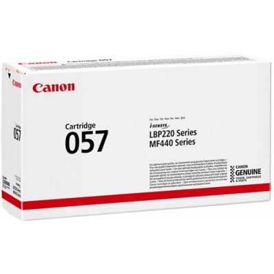 Canon 057 Negro Cartucho de Toner Original - 3009C002
