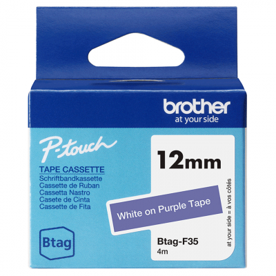 CINTA BTAG F35 BLANCO/MORADO12MM4M