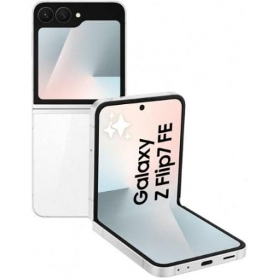 Smartphone Samsung Galaxy Z Flip7 FE 8GB/ 128GB/ 6.7/ 5G/ Blanco
