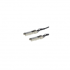 StarTech.com Cable de 2m SFP+ Direct-Attach Twinax MSA - 10 GbE Macho a Macho - Negro