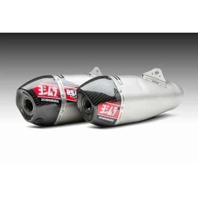 Silencioso derecho de acero inoxidable Yoshimura, para escape RS-9, Honda CRF450R/RX 225830R520-RMA