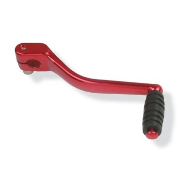 Pedal cambio Derbi. Aluminio. Rojo ASC-04-RED