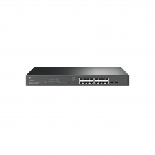 TP-Link TL-SG2218P switch L2/L2+ Gigabit Ethernet (10/100/1000) Energ?a sobre Ethernet (PoE) 1U Negro