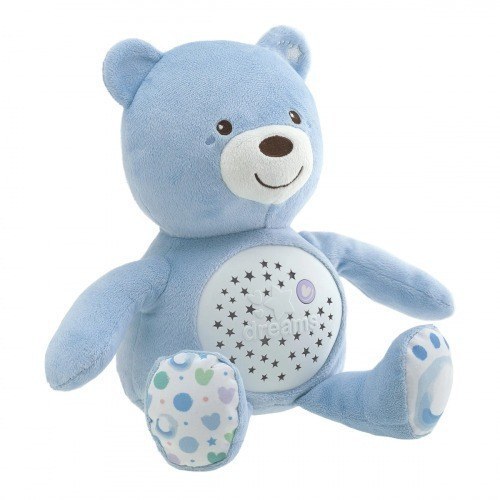 Peluche Proyector de Luces para Bebés Chicco Baby Bear, Melodías