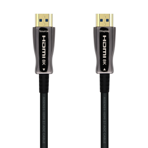 Aisens - Cable Hdmi V2.1 AOC Ultra Alta Velocidad / Hec 8K@60Hz 4K@120Hz 4:4:4 48Gbps, A/M-A/M, Negro, 10M
