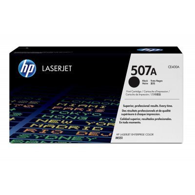 Cartucho de tóner original LaserJet 507A negro