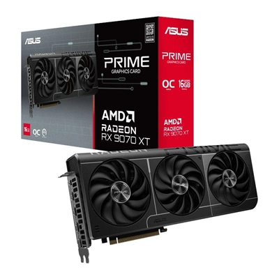 AMD Radeon RX 9070 XT 16GB GDDR6 Asus Prime OC