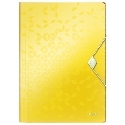 CARPETA SOLAP.LEITZ WOW PP A4 AMARILLO