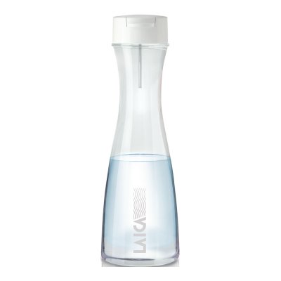 Botella filtración instantánea de vidrio de 1 l con 1 filtro