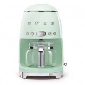 Cafetera de goteo Smeg DCF02PGEU, 1,4 litros, 1050W, verde pastel
