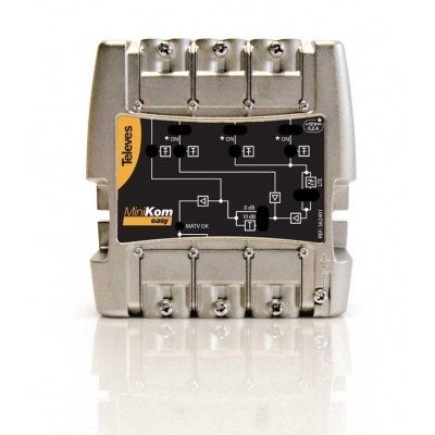 Central TV 4E/1S FM-VHF-UHF-UHF MiniKom 4G-LTE