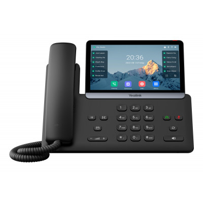 T77U teléfono IP Negro LCD