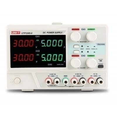 Fuente Alimentacion Laboratorio 3 canales 0-32Vdc 0-5A Display LED
