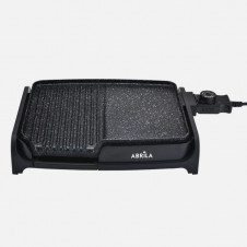Plancha De Asar Y Gril Takao 1600w Negro Ceramico.antiadherente Termost.reg.calentamiento Rapido 8x47x28,5cm