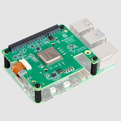 Kit oifical raspberry pi kit ai ai hat+ 13 tops