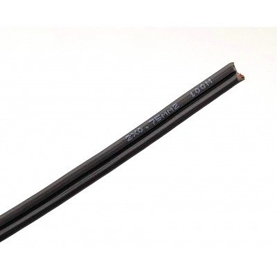 Cable Paralelo 2x0,75mm CCA NEGRO (100m)