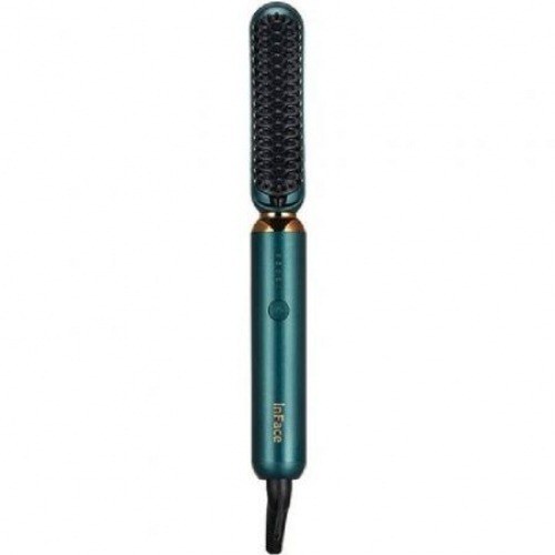 Cepillo Moldeador para el Pelo InFace Ion Hairbrush ZH-010D/ Verde