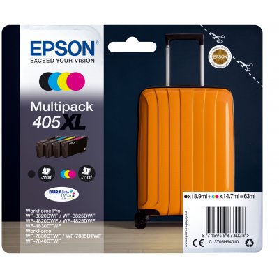 Cartucho de Tinta Original Epson nº405 XL Alta Capacidad Multipack/ Negro/ Cian/ Amarillo/ Magenta