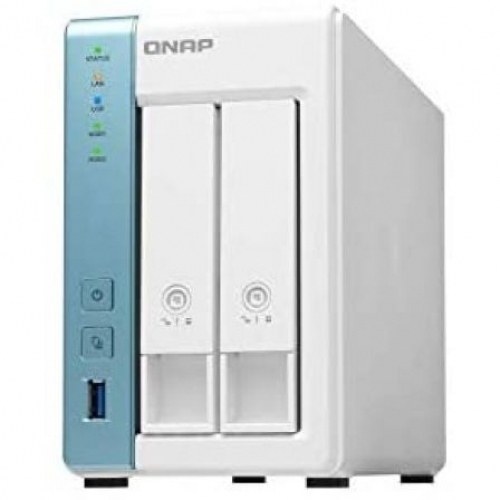 NAS QNAP TS-231K/ 2 Bahías 3.5- 2.5/ 1GB DDR3/ Formato Torre