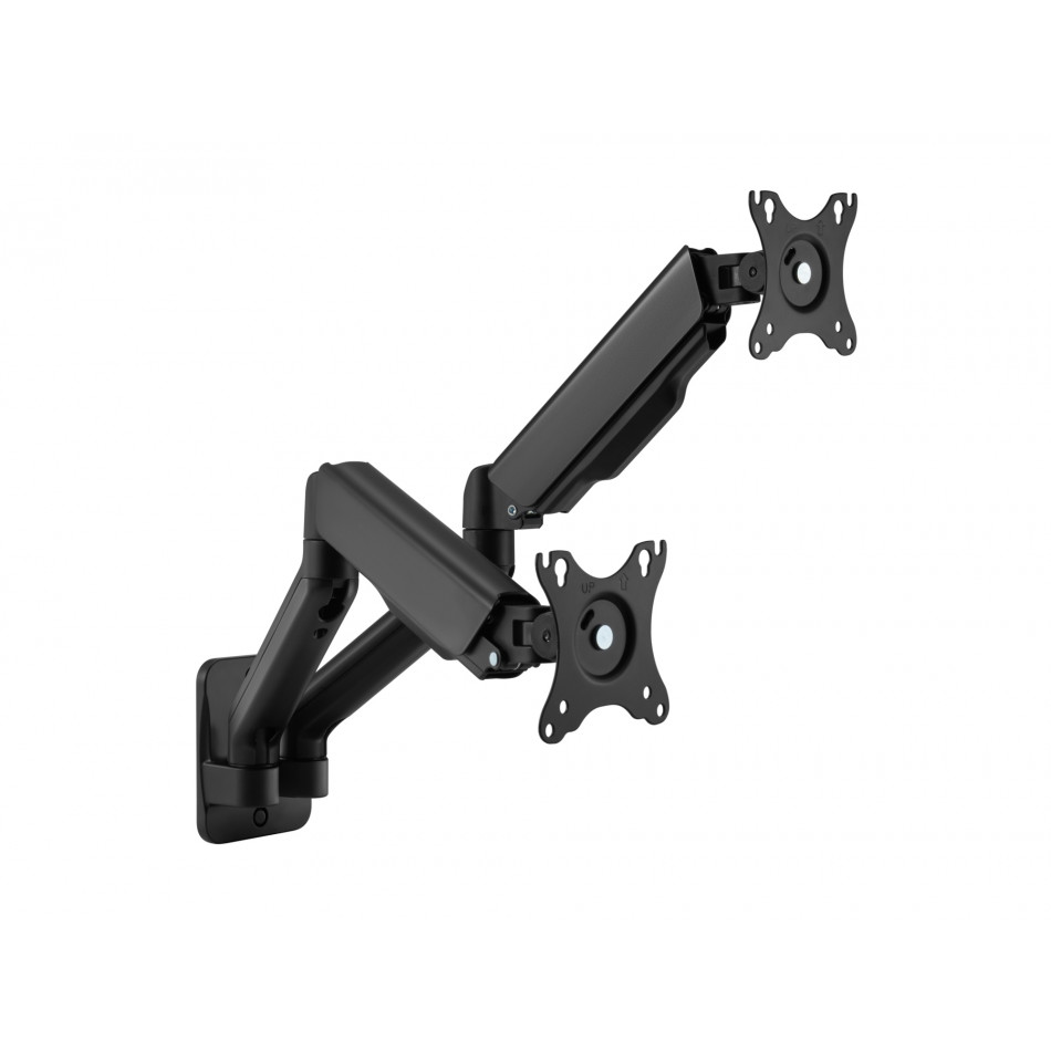 Soporte de pared para monitor doble de 17"-32