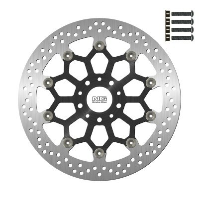 Disco de freno NG 1837GK34 Oversize ondulado flotante 1837GK34