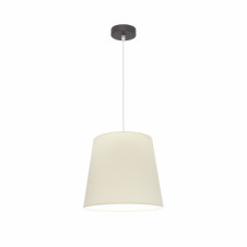 Colgante Maldivas 1xe27 Marron/beis Regx35x35 Cm