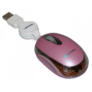 RATON UK1018 ROSA MINI OPTICO USB