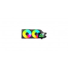 Mars Gaming MLVISION240 sistema de refrigeración para ordenador Procesador Sistema de refrigeración líquida todo en uno 12 cm Negro
