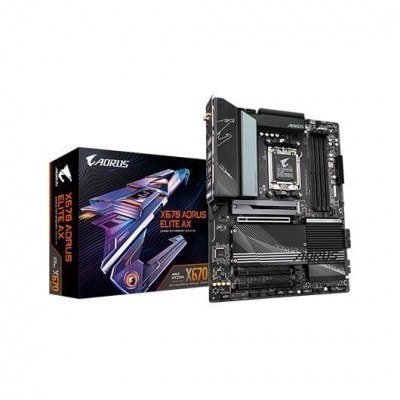 Gigabyte Placa Base X670 Aorus Elite AX DDR5 ATX Socket AM5