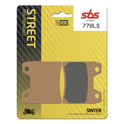 LS Street Excel Sintered Rear Brake Pads SBS 770LS