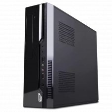 GABINETE ACTECK (AC-929042) ATOM SLIM GS240,MICROATX,FUENTE 450W,2*USB 2.0,NEGRO PIANO