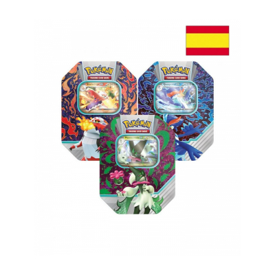 Juego de cartas pokemon tcg lata fall 2023 español