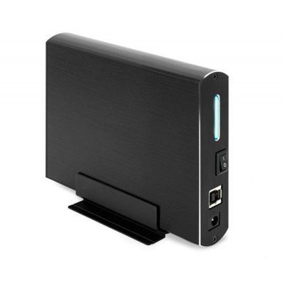 Caja Externa para Disco Duro de 3.5 TooQ TQE-3531B/ USB 2.0
