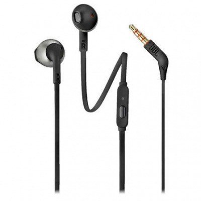 Auriculares Intrauditivos JBL T205/ con Micrófono/ Jack 3.5/ Negros
