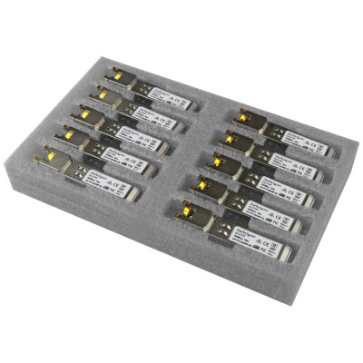 Modulo transceptor sfp startech glct10pkst 10 unidades