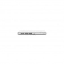 SWITCH MIKROTIK 24 PTOS GIGABIT 2 PTOS SFP BLANCO CSS326-24G-2S+RM