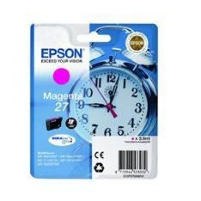 Cartucho tinta epson t270340 magenta wf3000 - wf7000 - despertador