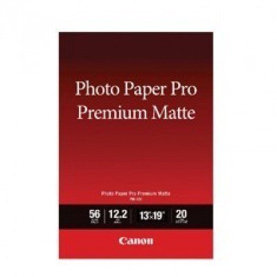 Papel fotografico canon 8657b007 pro premium pm - 101 - 330 x 483 mm - 20 hojas