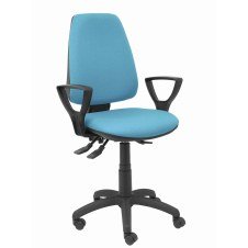 Piqueras y Crespo Silla Elche S bali azul cielo brazos fijos