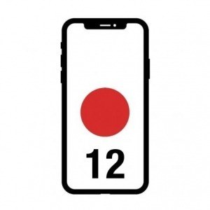 Smartphone Apple iPhone 12 256GB/ 6.1"/ 5G/ Rojo