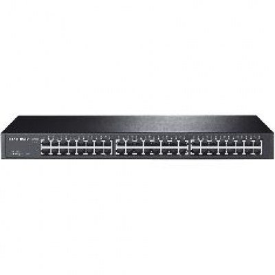 Switch 48 puertos 10 - 100 - 1000 rack 19 pulgadas 1u tp - link