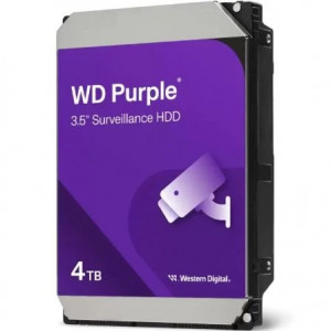 Disco Duro Western Digital WD Purple Surveillance 4TB/ 3.5
